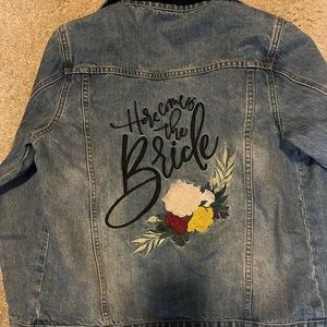 Bride jean jacket